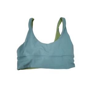 Lululemon green women's size 8 align sports bra